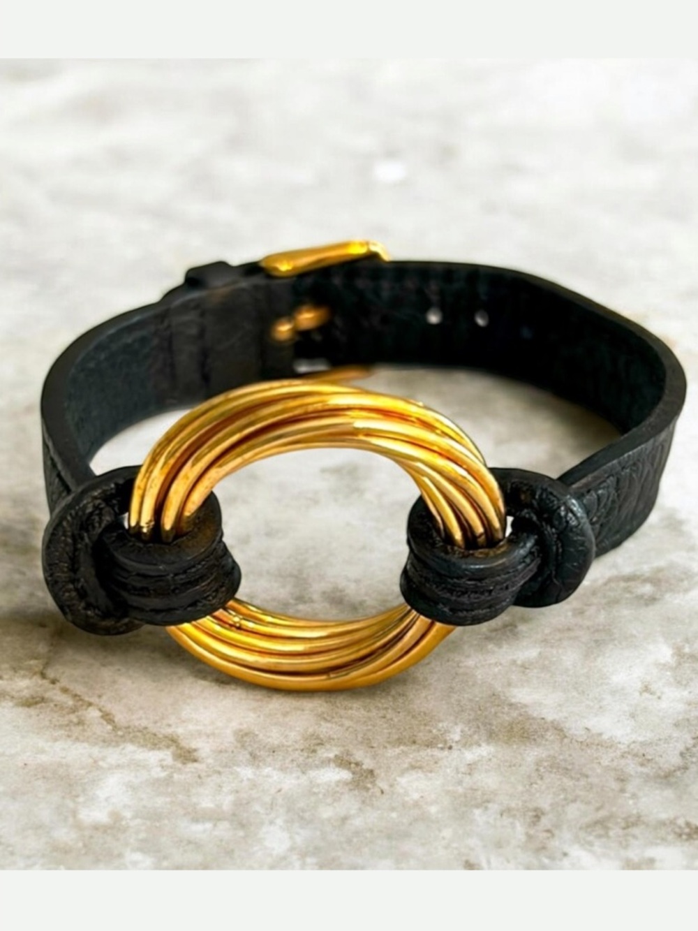 Vintage Genuine Cowhide Leather Bracelet